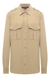 Шелковая рубашка Ralph Lauren