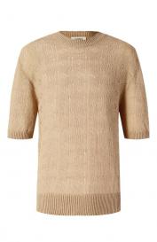 Джемпер изо льна и хлопка LANEUS