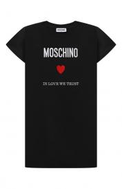 Хлопковое платье Moschino
