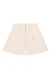 Шорты изо льна и хлопка Eleventy