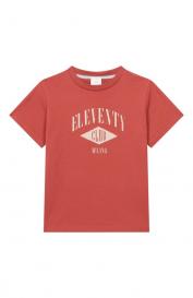 Хлопковая футболка Eleventy