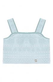 Хлопковый топ ELIE SAAB JUNIOR