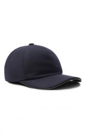 Бейсболка из шерсти и льна Canali