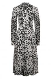 Атласное платье Dolce&Gabbana