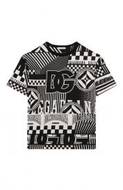 Хлопковая футболка Dolce&Gabbana