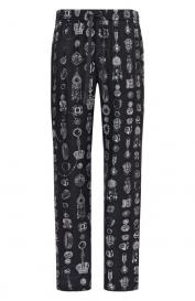 Шелковые домашние брюки Dolce&Gabbana