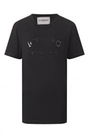 Хлопковая футболка Iceberg