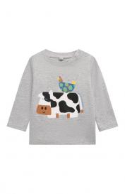 Хлопковый лонгслив Stella McCartney