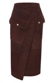 Замшевая юбка Co