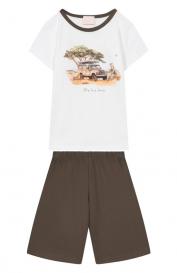 Хлопковая пижама Story Loris