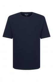 Футболка из вискозы и кашемира Giorgio Armani