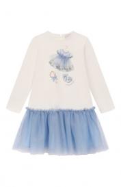 Хлопковое платье Monnalisa