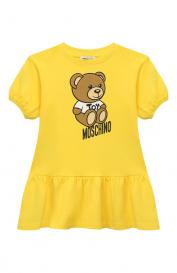 Хлопковое платье Moschino