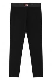 Хлопковые легинсы Dolce&Gabbana