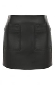 Кожаная юбка Bottega Veneta