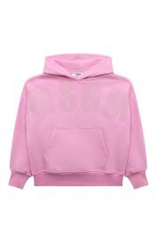 Хлопковое худи MSGM Kids