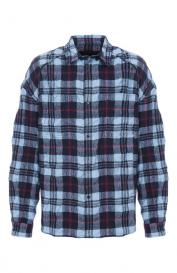 Рубашка из хлопка и шерсти Juun.J