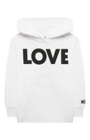 Хлопковое худи Moschino