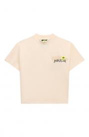 Хлопковая футболка BARROW