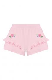 Хлопковые шорты Monnalisa