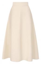 Юбка из вискозы и льна P.A.R.O.S.H.