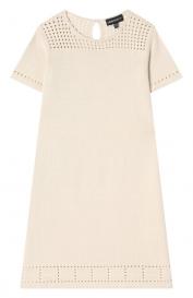 Платье из вискозы Emporio Armani