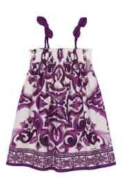 Хлопковый сарафан Dolce&Gabbana