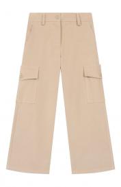 Хлопковые брюки-карго Eleventy