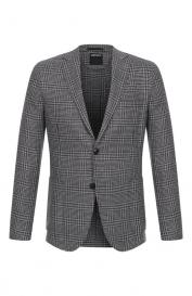 Пиджак из шелка и шерсти Zegna