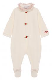 Хлопковый комбинезон Monnalisa