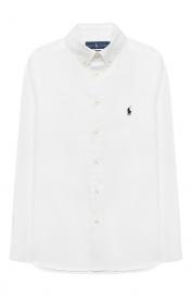 Хлопковая рубашка Ralph Lauren