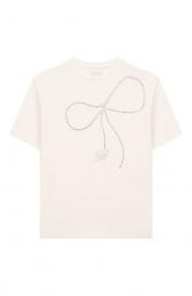 Хлопковая футболка Blumarine