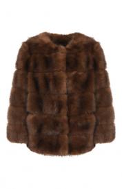 Шуба из экомеха Diego M