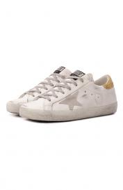 Кожаные кеды Super Star GOLDEN GOOSE DELUXE BRAND