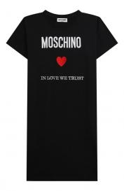 Хлопковое платье Moschino