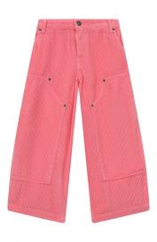 Вельветовые брюки-карго MSGM Kids