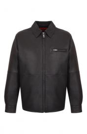 Кожаная куртка HUGO