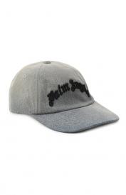 Джинсовая бейсболка Palm Angels