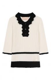 Пуловер из вискозы Elisabetta Franchi la mia bambina