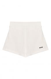 Хлопковые шорты MSGM Kids