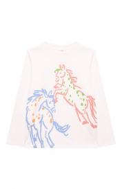 Хлопковый лонгслив Stella McCartney