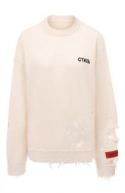 Шерстяной пуловер HERON PRESTON