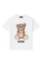 Хлопковая футболка BARROW