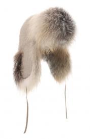 Шапка-ушанка Дарья с мехом лисы FurLand