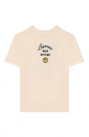 Хлопковая футболка BARROW