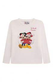 Хлопковый лонгслив MC2 Saint Barth