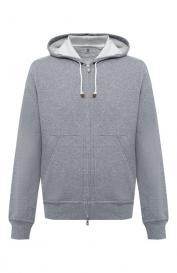 Хлопковая толстовка Brunello Cucinelli