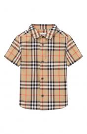 Хлопковая рубашка Burberry