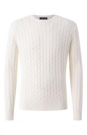 Джемпер из хлопка и шелка Van Laack