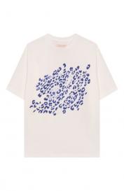 Хлопковая футболка Blumarine